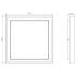 Deckenaufbauleuchte, Ascella, 30 W, 3000 K, Grau, 220-240 V/AC, 50 / 60 Hz