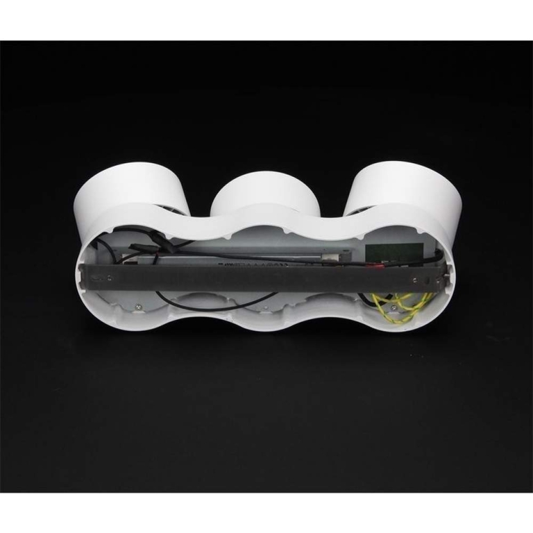 Deko-Light Deckenaufbauleuchte, Uni Triple Tilt, 30 W, DIM, 3000 K, Weiß, 220-240 V/AC, 50 / 60 Hz