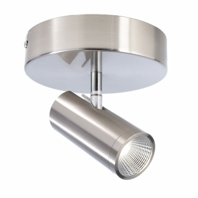 Deko-Light Deckenaufbauleuchte, Becrux I, 6 W, DIM, 3000 K, Silber, 220-240 V/AC, 50 / 60 Hz