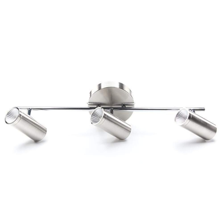 Deko-Light Deckenaufbauleuchte, Becrux III, 16 W, DIM, 3000 K, Silber, 220-240 V/AC, 50 / 60 Hz