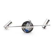 Deckenaufbauleuchte, Becrux III, 16 W, DIM, 3000 K, Silber, 220-240 V/AC, 50 / 60 Hz