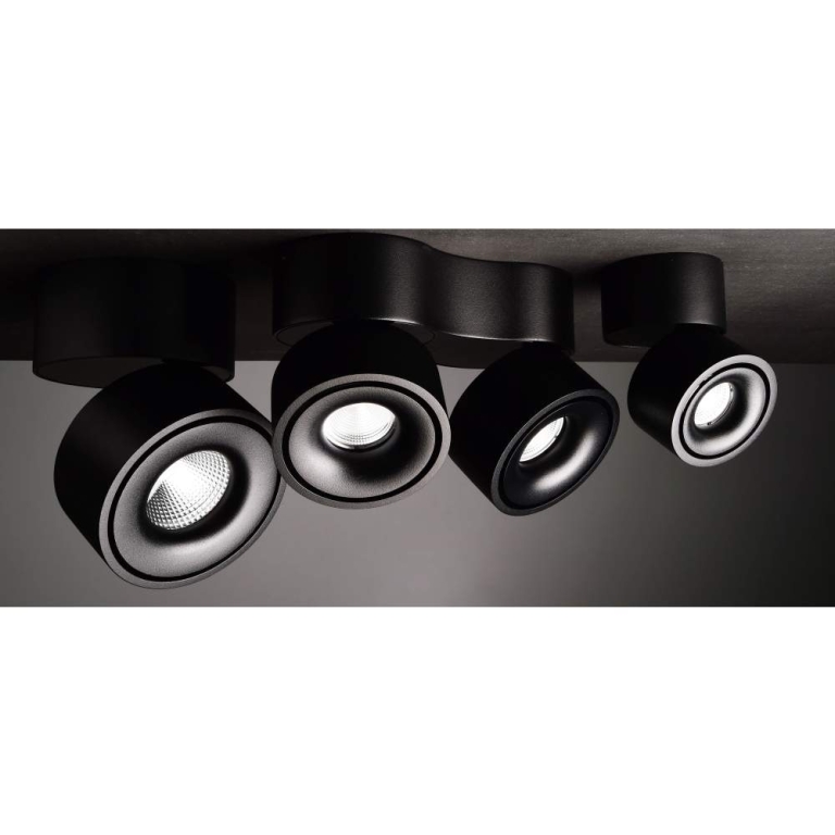 Deko-Light Deckenaufbauleuchte, Uni II Max Tilt, 32 W, DIM, 3000 K, Schwarz, 220-240 V/AC, 50 / 60 Hz