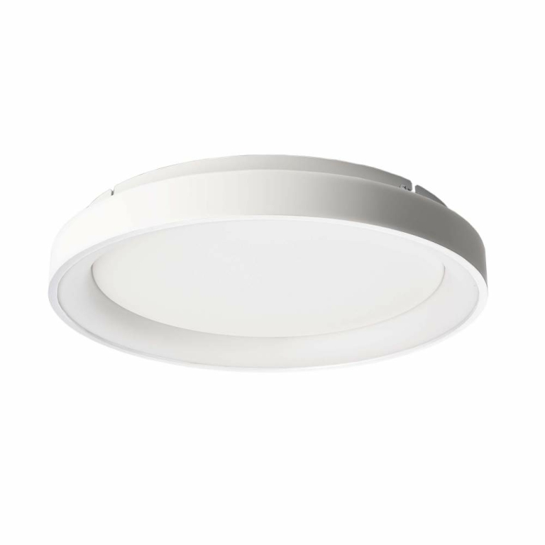 Deko-Light Deckenaufbauleuchte, Merope 400 mm, 30 W, DIM, 3000/4000 K, Weiß, 220-240 V/AC, 50 / 60 Hz