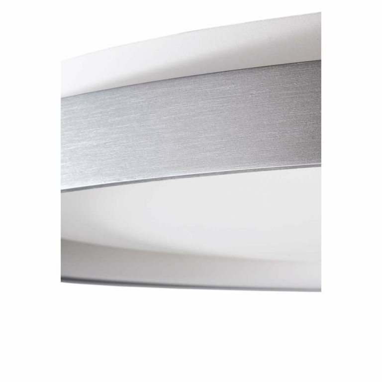 Deko-Light Deckenaufbauleuchte, Merope 600 mm, 42 W, DIM, 3000/4000 K, Silber, 220-240 V/AC, 50 / 60 Hz