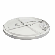Deckenaufbauleuchte, Merope 800 mm, 60 W, DIM, 3000/4000 K, Silber, 220-240 V/AC, 50 / 60 Hz