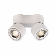 Deckenaufbauleuchte, Uni II Mini Double, Tilt, 21 W, DIM, 2700 K, Weiß, 200-240 V/AC, 50 / 60 Hz
