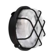 Decken- und Wandaufbauleuchte, Syrma Rund, 1x max. 100 W E27, Schwarz, 220-240 V/AC, 50 / 60 Hz
