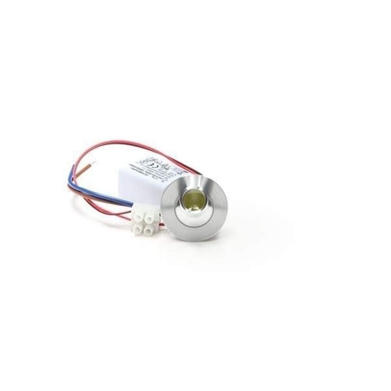 Deko-Light Deckeneinbauleuchte, Light Point Perno, 2,2 W, 3000 K, Silber, 220-240 V/AC, 50 / 60 Hz