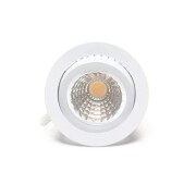 Deckeneinbauleuchte, COB 95 Noble, 10 W, 3000 K, Weiß, Stromkonstant, 26-27 V/DC, Bemessungsstrom: 3