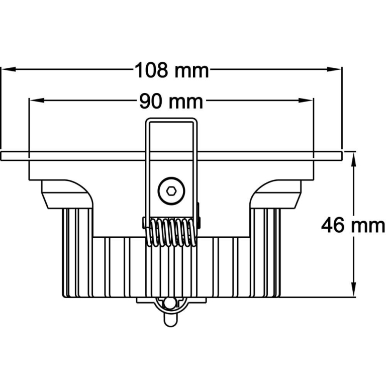 Deko-Light Deckeneinbauleuchte, COB 95 Noble, 10 W, 4000 K, Weiß, Stromkonstant, 26-27 V/DC, Bemessungsstrom: 3