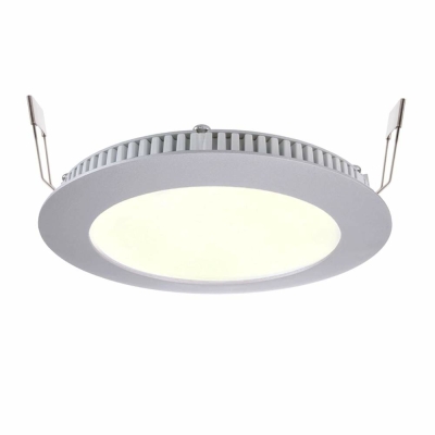 Deko-Light Deckeneinbauleuchte, LED Panel 8, 7 W, 2700 K, Grau, Stromkonstant, 17-18 V/DC, Bemessungsstrom: 350