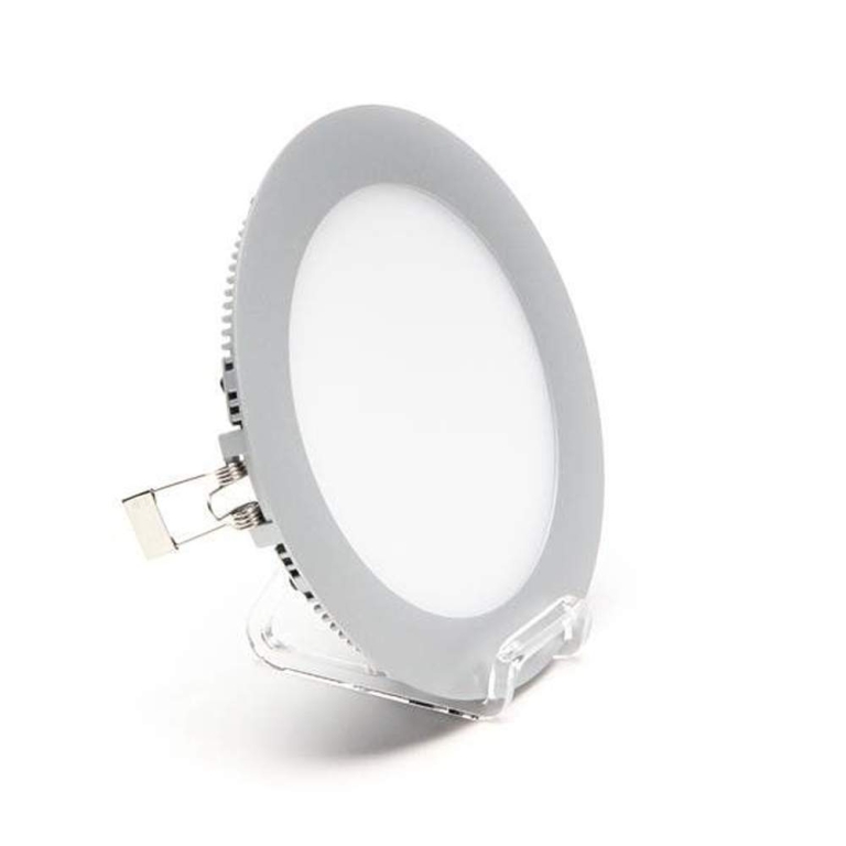 Deko-Light Deckeneinbauleuchte, LED Panel 12, 9 W, 2700 K, Grau, Stromkonstant, 23-24 V/DC, Bemessungsstrom: 35