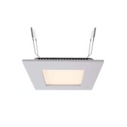 Deckeneinbauleuchte, LED Panel Square 8, 7 W, 2700 K, Grau, Stromkonstant, 18-19 V/DC, Bemessungsstr