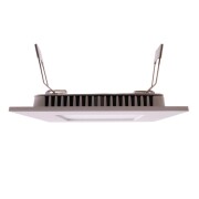 Deckeneinbauleuchte, LED Panel Square 8, 7 W, 2700 K, Grau, Stromkonstant, 18-19 V/DC, Bemessungsstr