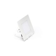 Deckeneinbauleuchte, LED Panel Square 8, 7 W, 4000 K, Weiß, Stromkonstant, 18-19 V/DC, Bemessungsstr