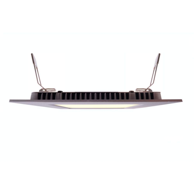 Deko-Light Deckeneinbauleuchte, LED Panel Square 15, 13 W, 2700 K, Grau, Stromkonstant, 36-37 V/DC, Bemessungss