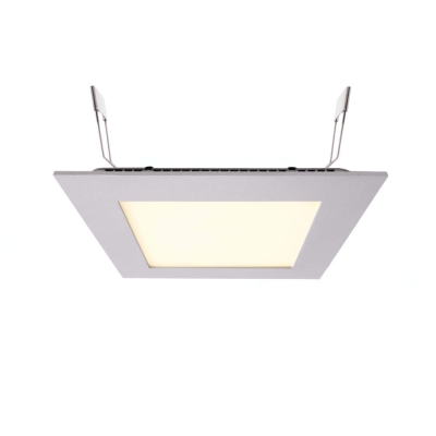 Deko-Light Deckeneinbauleuchte, LED Panel Square 15, 13 W, 2700 K, Grau, Stromkonstant, 36-37 V/DC, Bemessungss