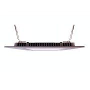 Deckeneinbauleuchte, LED Panel Square 15, 13 W, 4000 K, Grau, Stromkonstant, 36-37 V/DC, Bemessungss
