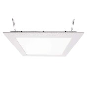 Deckeneinbauleuchte, LED Panel Square 20, 16 W, 4000 K, Weiß, Stromkonstant, 23-24 V/DC, Bemessungss