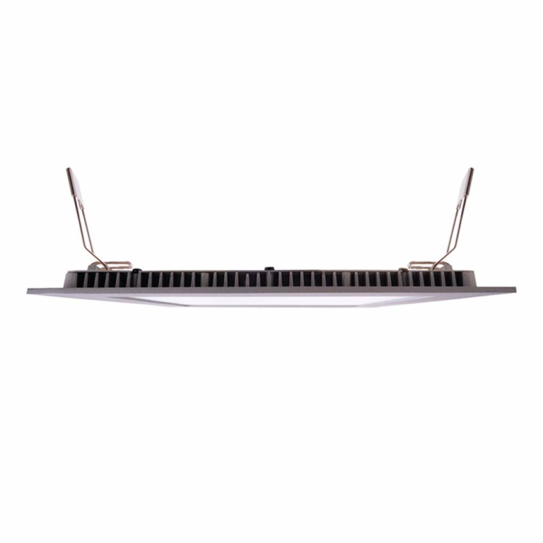 Deko-Light Deckeneinbauleuchte, LED Panel Square 20, 16 W, 4000 K, Grau, Stromkonstant, 23-24 V/DC, Bemessungss