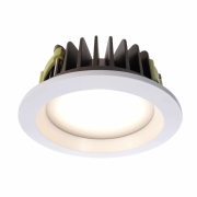 Deckeneinbauleuchte, COB 170 mm Max, 25 W, 3000 K, Weiß, Stromkonstant, 35 V/DC, Bemessungsstrom: 70