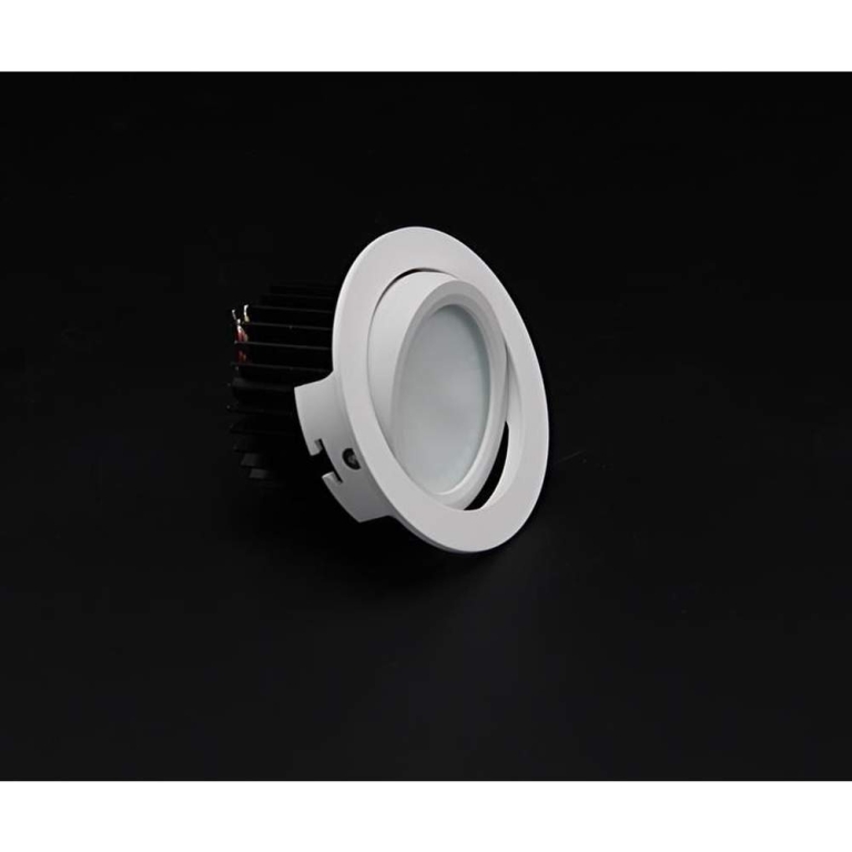 Deko-Light Deckeneinbauleuchte, COB 95 CCT, 16 W, 2500-6500 K, Weiß, Spannungskonstant, 24 V/DC