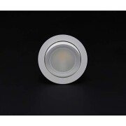 Deckeneinbauleuchte, COB 95 CCT, 16 W, 2500-6500 K, Weiß, Spannungskonstant, 24 V/DC