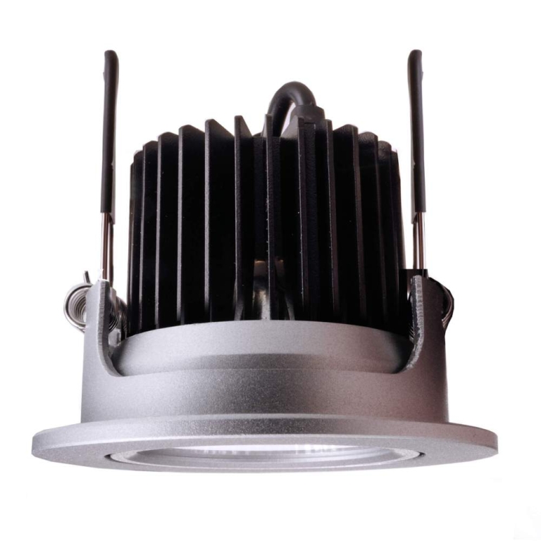 Deko-Light Deckeneinbauleuchte, COB 68 CCT, 8 W, 2500-6500 K, Silber, Spannungskonstant, 24 V/DC