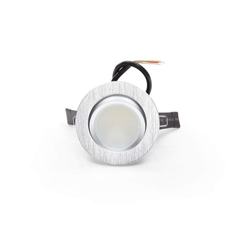 Deko-Light Deckeneinbauleuchte, COB 68 CCT, 8 W, 2500-6500 K, Silber, Spannungskonstant, 24 V/DC