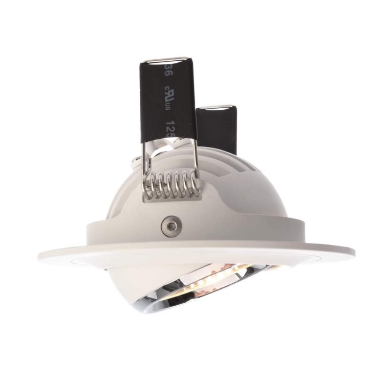 Deko-Light Deckeneinbauleuchte, Saturn, 7 W, 2700 K, Weiß, Stromkonstant, 17-18 V/DC, Bemessungsstrom: 350 mA