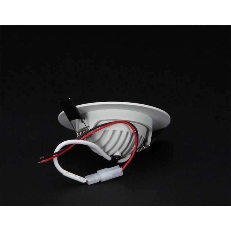 Deko-Light Deckeneinbauleuchte, Saturn, 7 W, 2700 K, Weiß, Stromkonstant, 17-18 V/DC, Bemessungsstrom: 350 mA