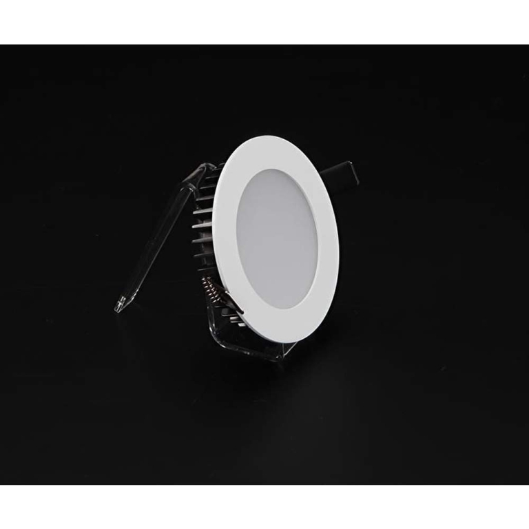 Deko-Light Deckeneinbauleuchte, LED Panel Round III, 6 W, 4000 K, Weiß, Stromkonstant, 17.9 V/DC, Bemessungsstr