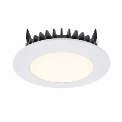 Deko-Light Deckeneinbauleuchte, LED Panel Round III, 6 W, 4000 K, Weiß, Stromkonstant, 17.9 V/DC, Bemessungsstr