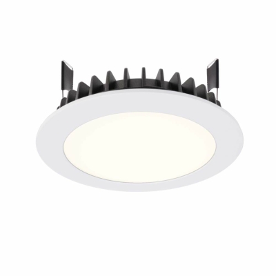 Deko-Light Deckeneinbauleuchte, LED Panel Round III, 12 W, 4000 K, Weiß, Stromkonstant, 35.7 V/DC, Bemessungsst