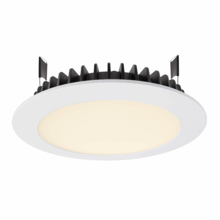 Deko-Light Deckeneinbauleuchte, LED Panel Round III, 20 W, 3000 K, Weiß, Stromkonstant, 28 V/DC, Bemessungsstro