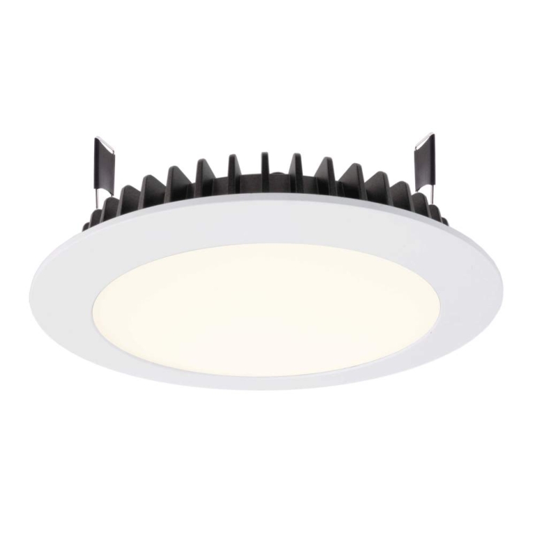 Deko-Light Deckeneinbauleuchte, LED Panel Round III, 20 W, 4000 K, Weiß, Stromkonstant, 28 V/DC, Bemessungsstro