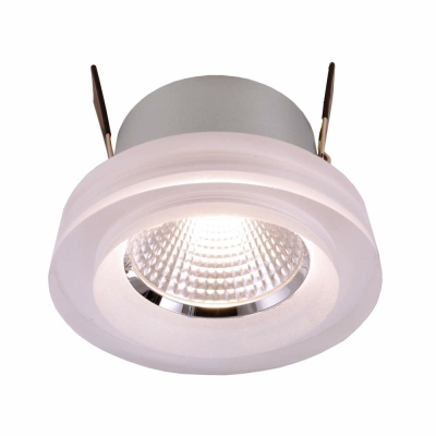 Deko-Light Deckeneinbauleuchte, COB 68 Acryl, 8 W, 2400-6500 K, Silber, Spannungskonstant, 24 V/DC