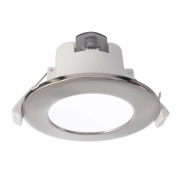 Deckeneinbauleuchte, Acrux 68 mm, 7 W, DIM, 3000/4000/6000 K, Silber, 220-240 V/AC, 50 / 60 Hz