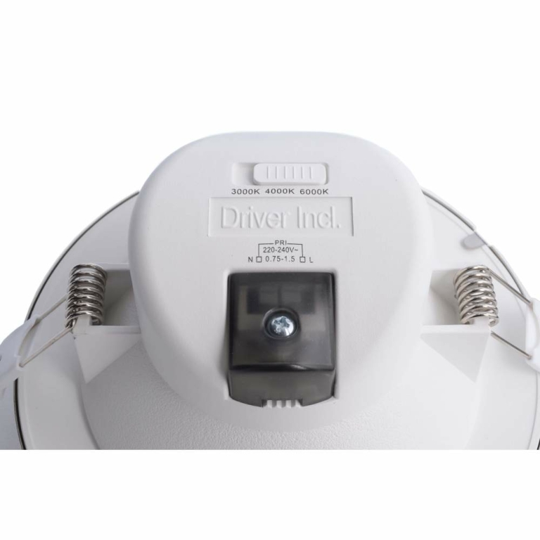 Deko-Light Deckeneinbauleuchte, Acrux 145 mm, 16 W, DIM, 3000/4000/6000 K, Silber, 220-240 V/AC, 50 / 60 Hz, Be