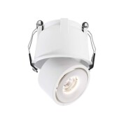 Deckeneinbauleuchte, Uni II Mini Tilt, 9 W, 3000 K, Weiß, Stromkonstant, 18-19 V/DC, Bemessungsstrom