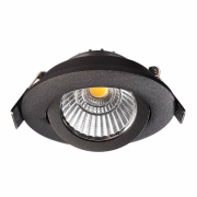 Deckeneinbauleuchte, Dione, 8,5 W, DIM, 4000 K, Schwarz, 220-240 V/AC, 50 / 60 Hz