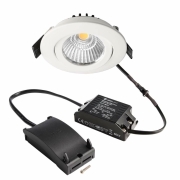Deckeneinbauleuchte, Dione, 8,5 W, DTW, 1800-3000 K, Weiß, 220-240 V/AC, 50 / 60 Hz