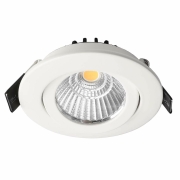 Deckeneinbauleuchte, Dione, 8,5 W, DTW, 1800-3000 K, Weiß, 220-240 V/AC, 50 / 60 Hz