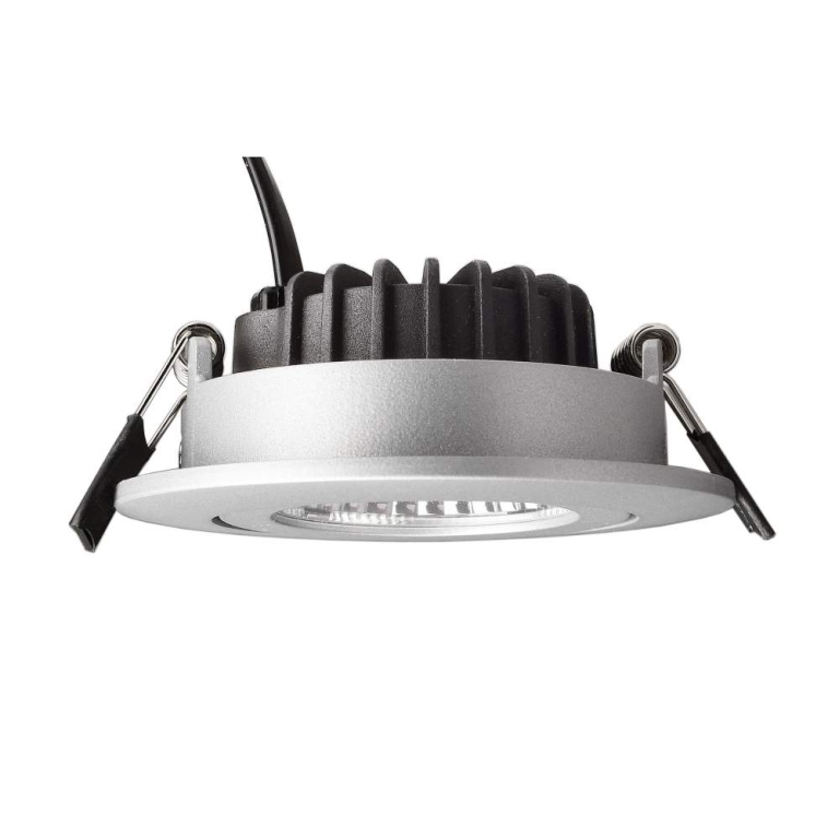 Deko-Light Deckeneinbauleuchte, Dione, 8,5 W, DTW, 1800-3000 K, Silber Chrom, 220-240 V/AC, 50 / 60 Hz