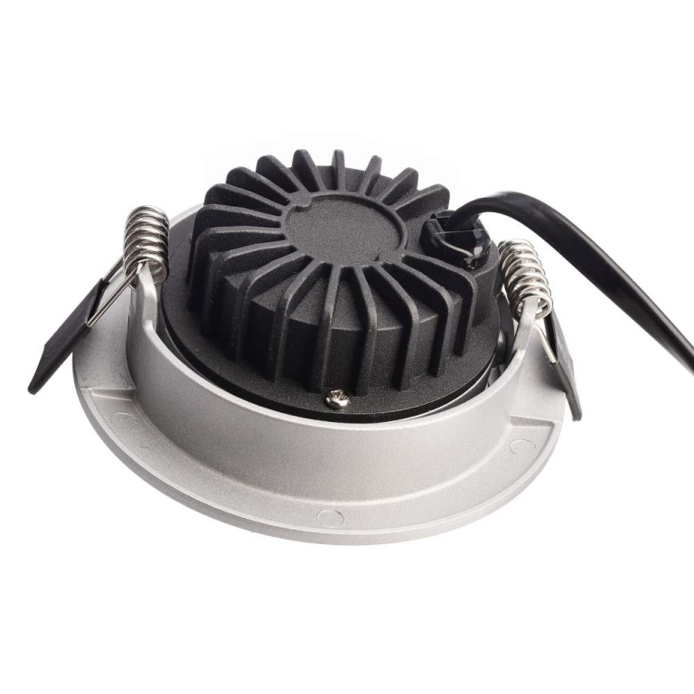 Deko-Light Deckeneinbauleuchte, Dione, 8,5 W, DTW, 1800-3000 K, Silber Chrom, 220-240 V/AC, 50 / 60 Hz