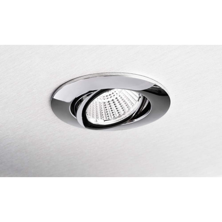 Deko-Light Deckeneinbauleuchte, Dione, 8,5 W, DTW, 1800-3000 K, Silber Chrom, 220-240 V/AC, 50 / 60 Hz