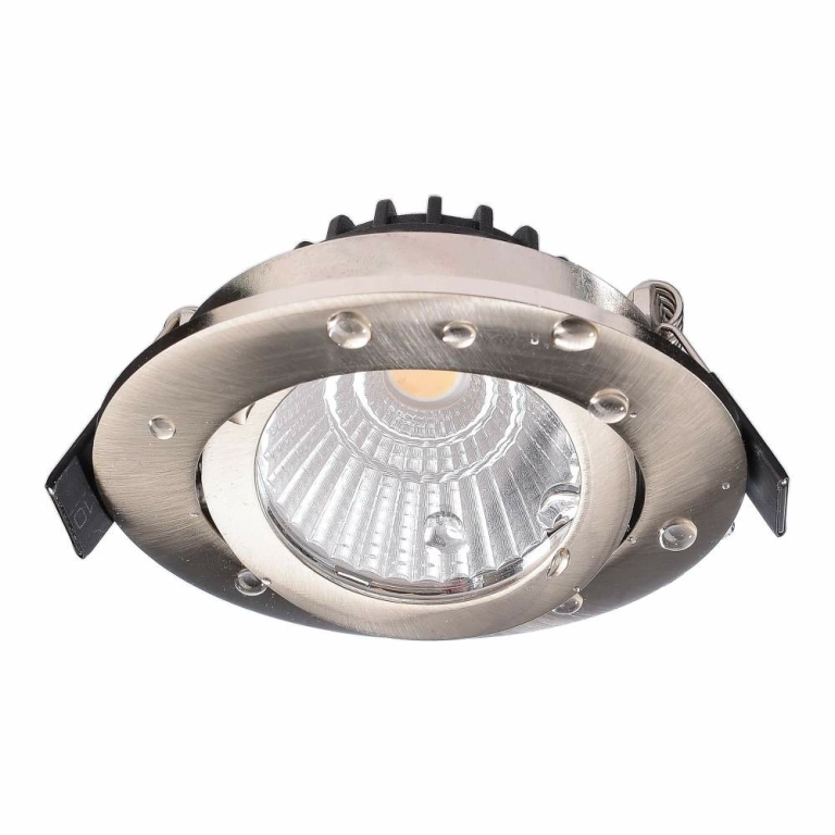 Deko-Light Deckeneinbauleuchte, Dione IP DTW, 8,5 W, DIM, 1800/3000 K, Nickel, 220-240 V/AC, 50 / 60 Hz