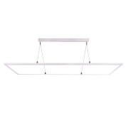 Pendelleuchte, Set, LED Event-Panel Transparent, 63 W, RGB/4000 K, Weiß, Spannungskonstant, 24 V/DC