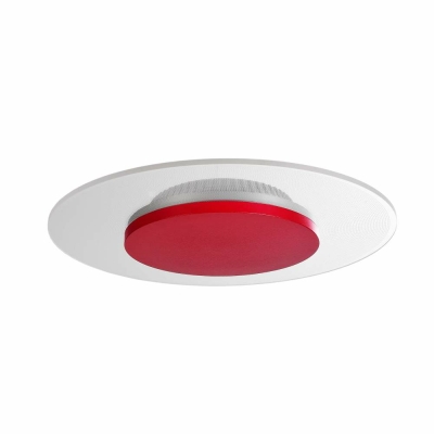 Deko-Light Deckenaufbauleuchte, Set, Zaniah 290 mm, 12 W, DIM, 3000 K, Cover Rot, 220-240 V/AC, 50 / 60 Hz