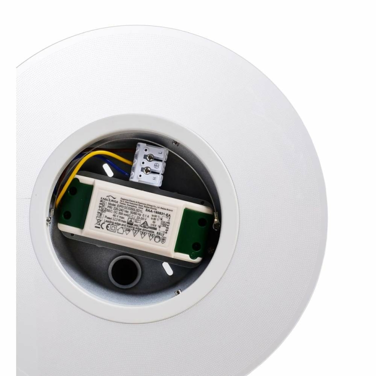 Deko-Light Deckenaufbauleuchte, Set, Zaniah 290 mm, 12 W, DIM, 3000 K, Cover Weiß, 220-240 V/AC, 50 / 60 Hz